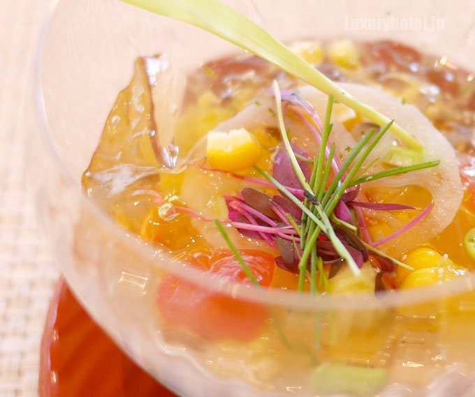 自家製胡麻豆腐 拡大画像