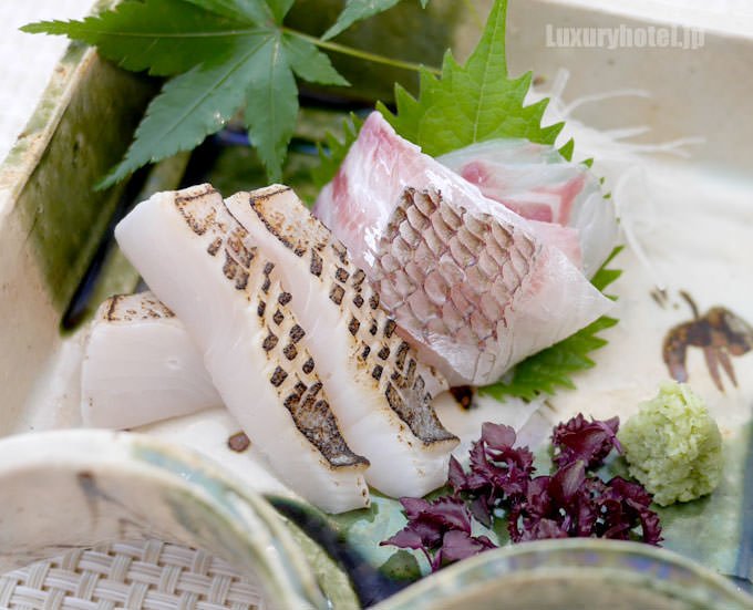 刺身の拡大画像