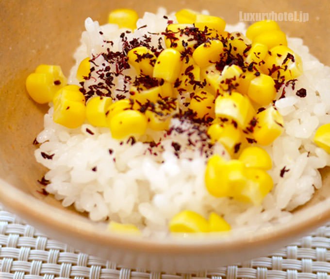 とうもろこしご飯